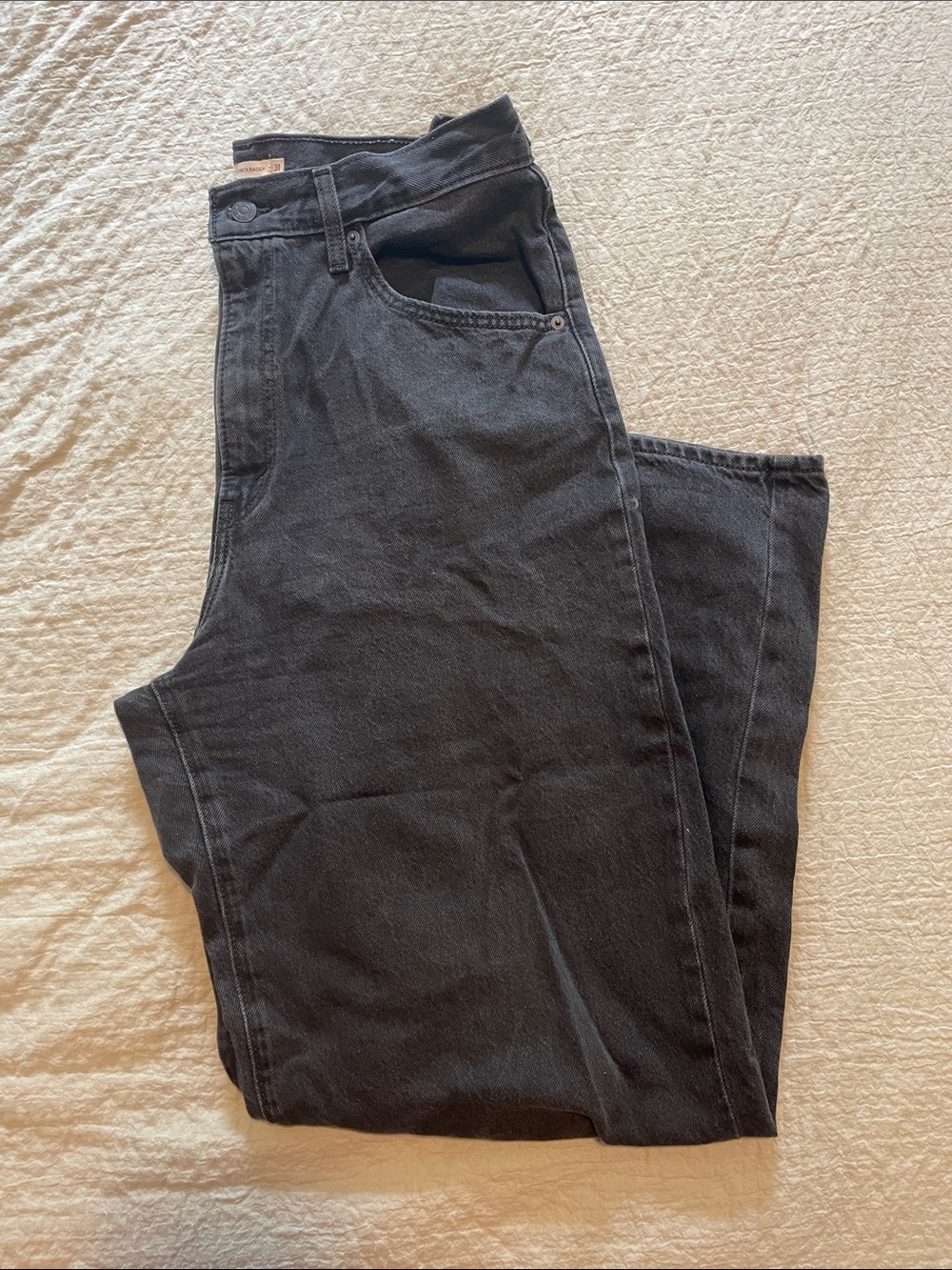 Levi's Women's Black Wide Leg Jeans